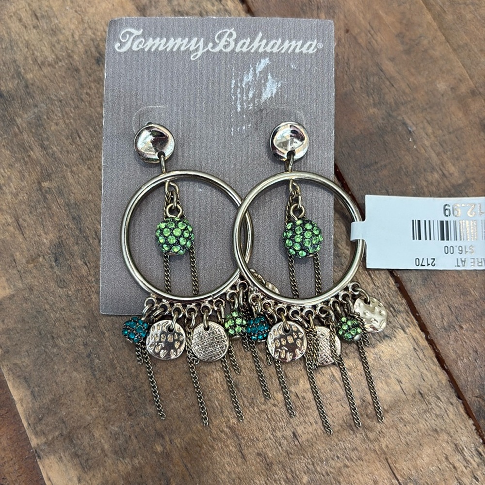 NWT Tommy Bahama Earrings